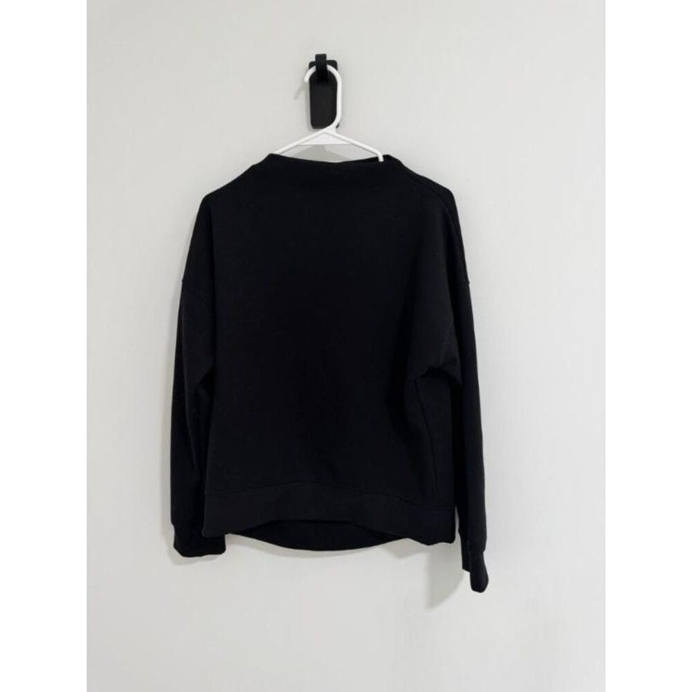 Prologue Black Crewneck Pullover Sweatshirt Women's XS
